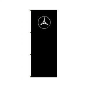 Drapeau Mercedes-Benz 200 - Bannière Polyester Grand Format - Neuf Emballé - France